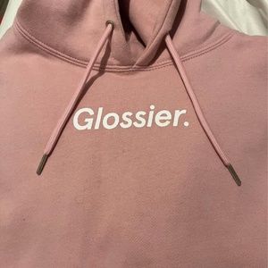 Glossier Original Pink Hoodie